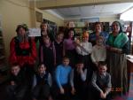 учащиеся объединения Юный техник в детской библиотеке на мероприятие Эко квест Встречи на лесных тропинках